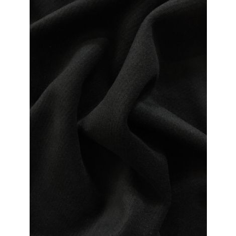 Ткань пальтовая черная