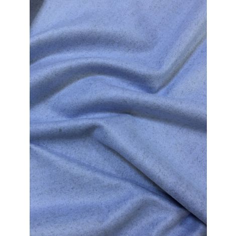 Тканина пальтова меланж голуба