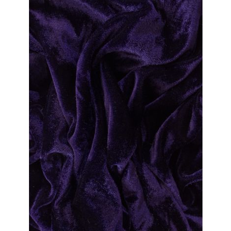 Бархат-велюр фіолетовий