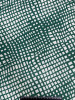 Шовк Rayon з рис. (абстр. ромби зелені на білому)