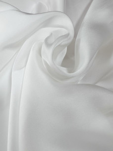 Шовк шифон білий
